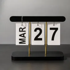 Modern Flip Desk Calendar - Victor Bazar